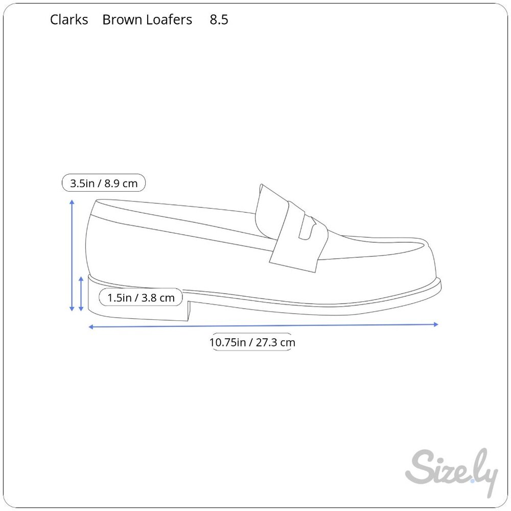 Clarks‎ Collection Women's Brown Tasseled Comfort Loafers, Size 8.5 - Picture 10 of 10